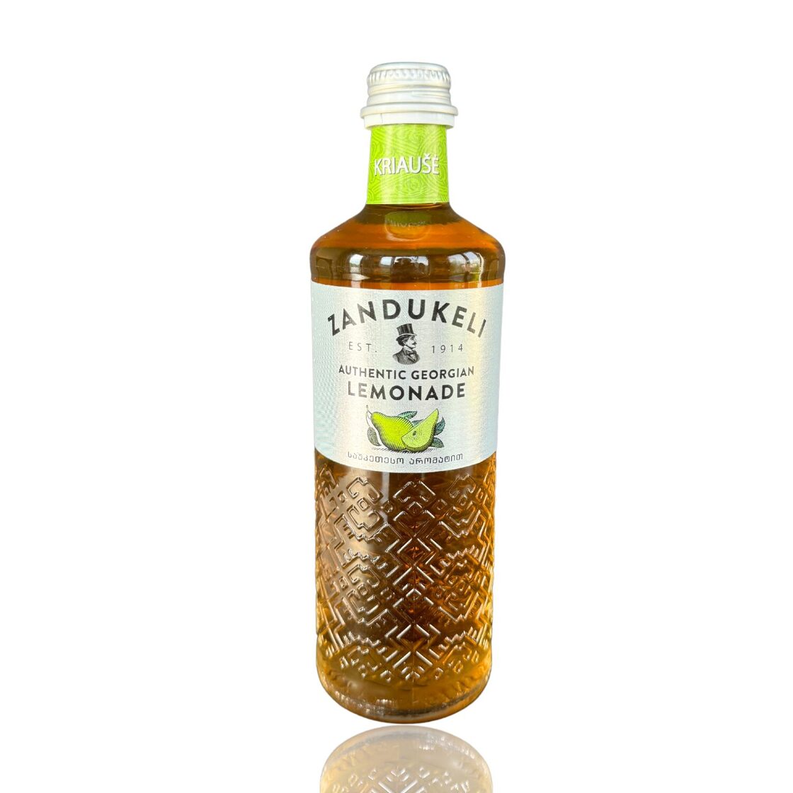 Gazuotas kriaušių limonadas "Zandukeli", 0,5 l