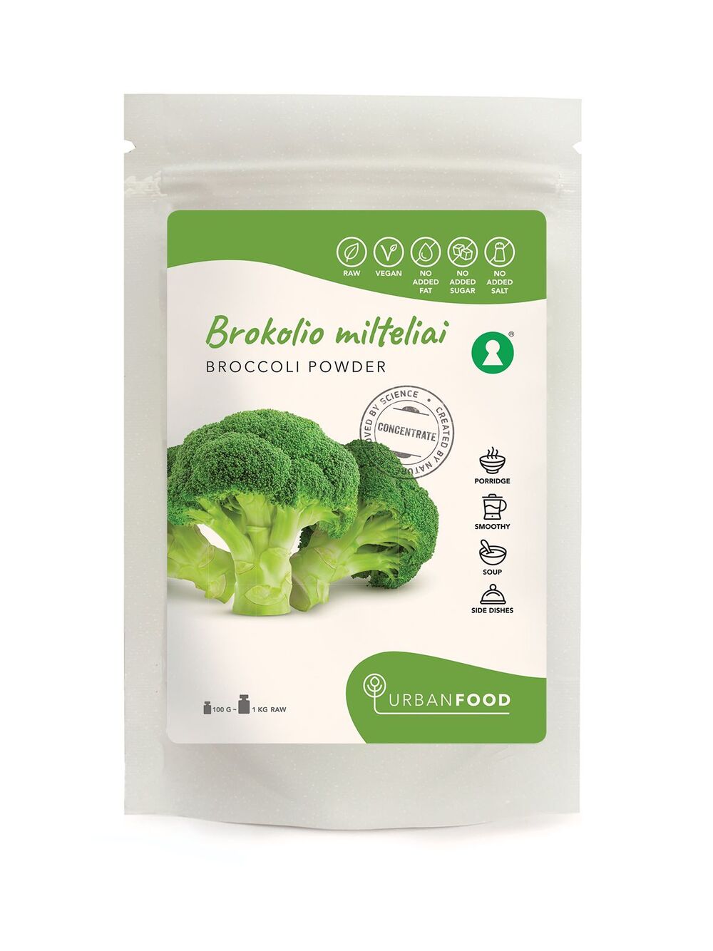 Brokolių milteliai, 50 g