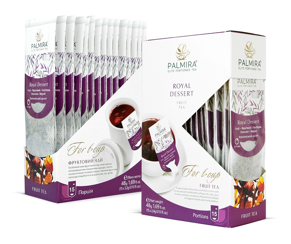 Vaisinė arbata "Royal dessert", 15 vnt