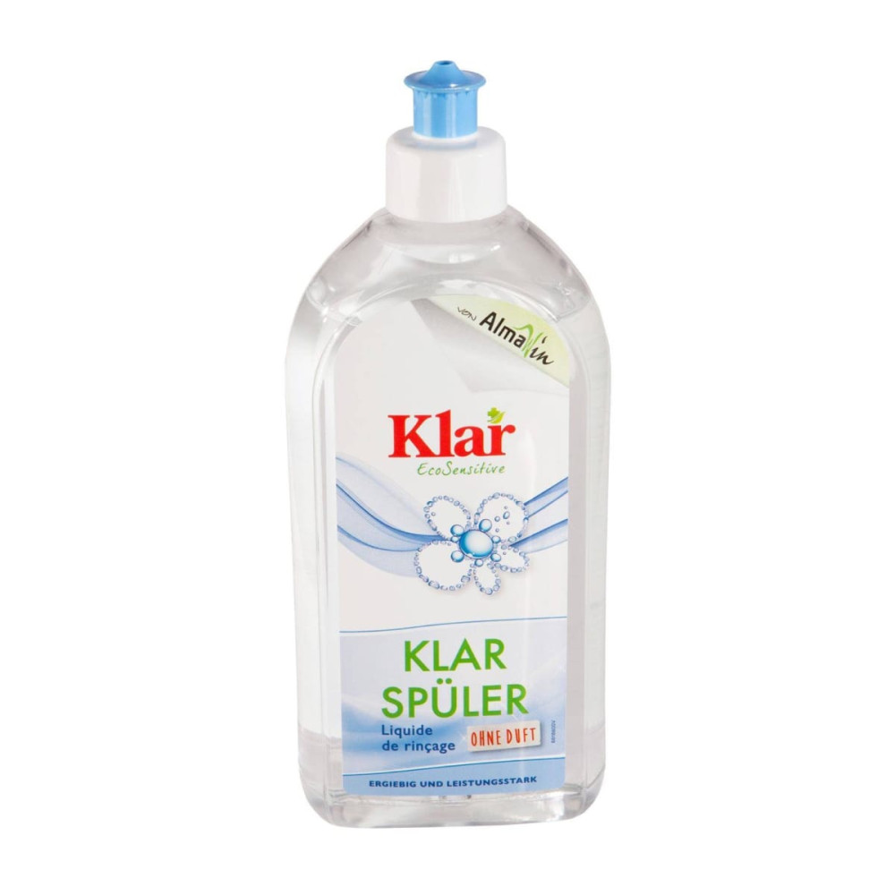 Ekologiškas indaplovių skalavimo skystis "Klar EcoSensitive", 500 ml