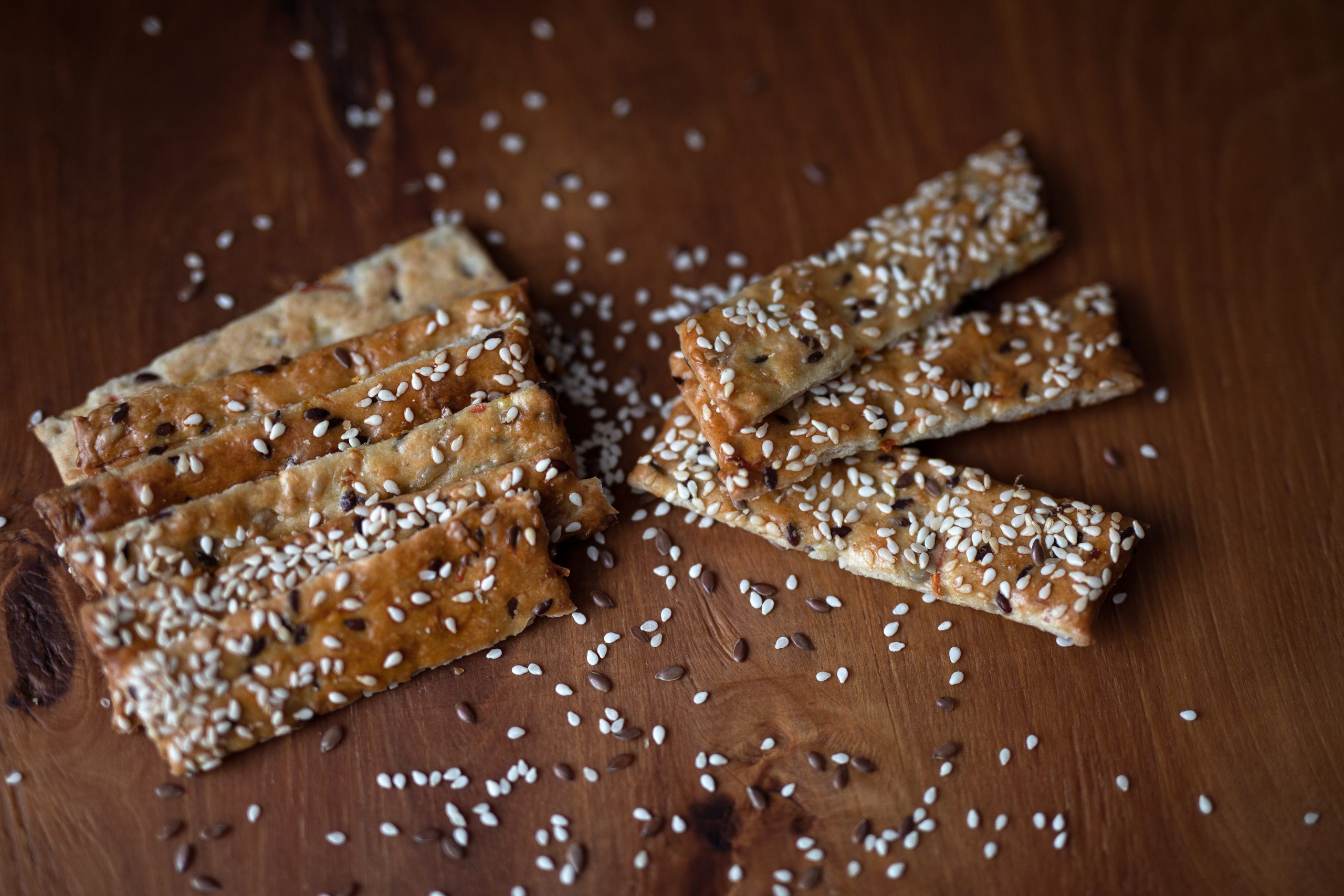 Krekeriai su sėklomis, 150 g - Image 2