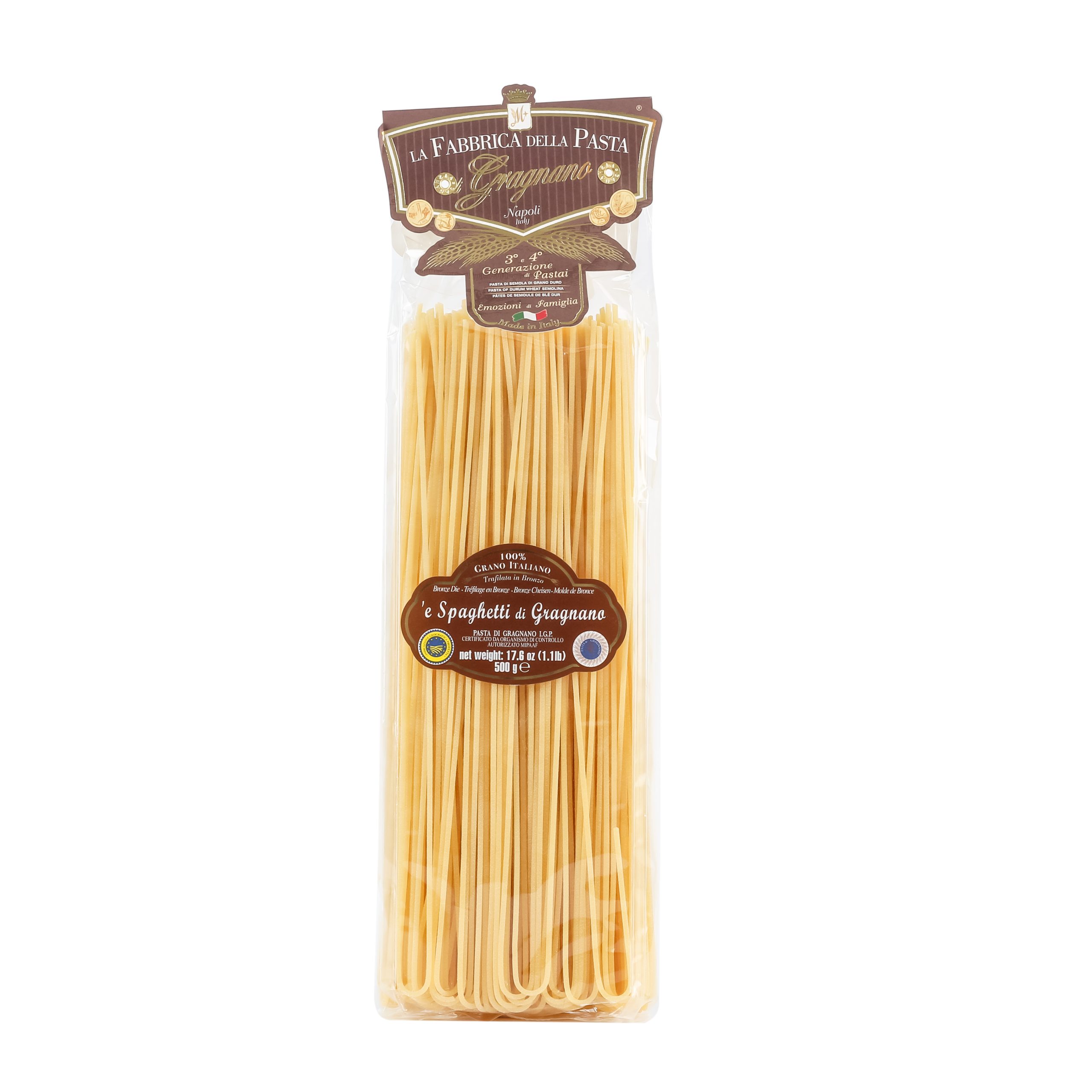 Kietagrūdžių kviečių makaronai Spaghetti, 500 g