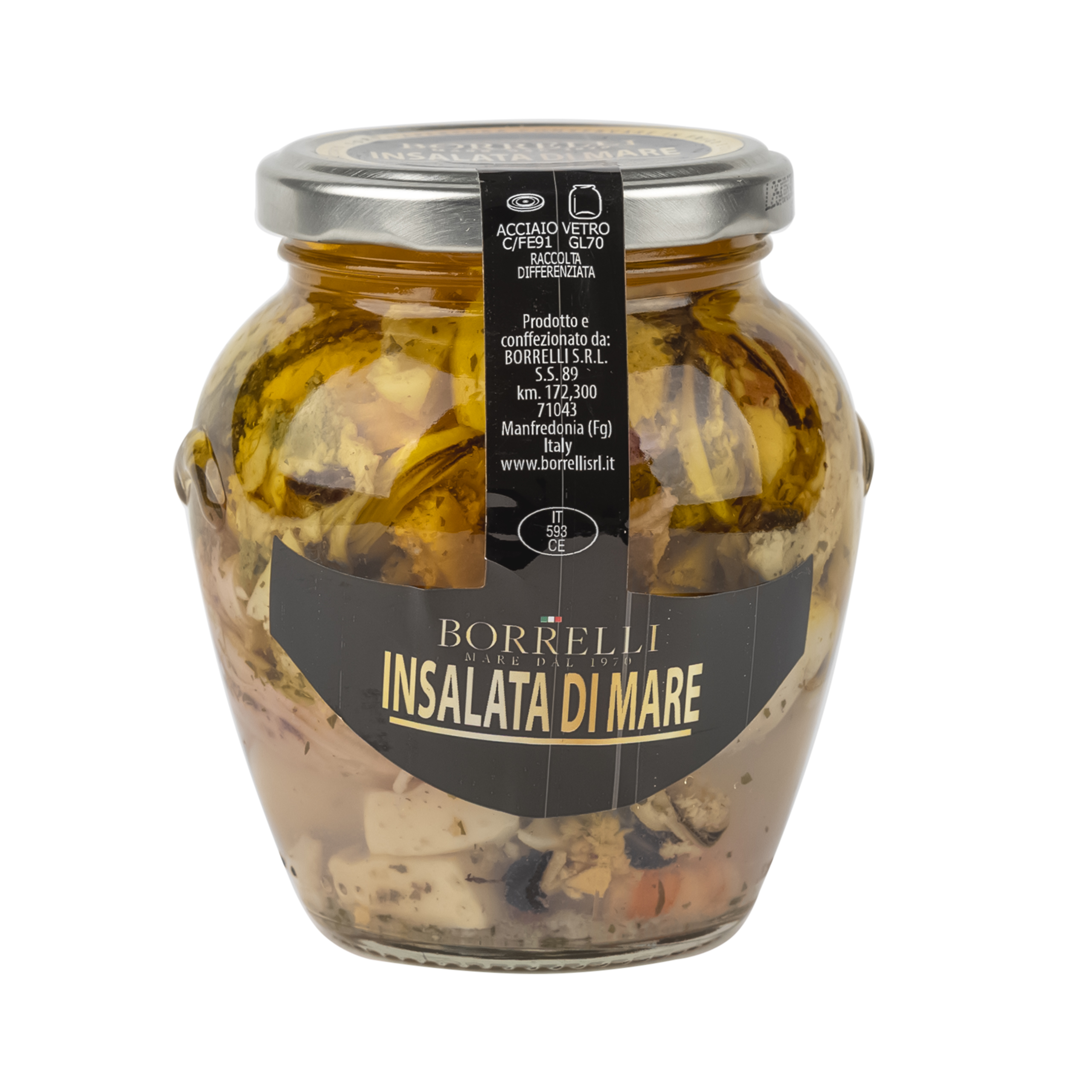 Jūros gėrybių salotos Borrelli, 280 g