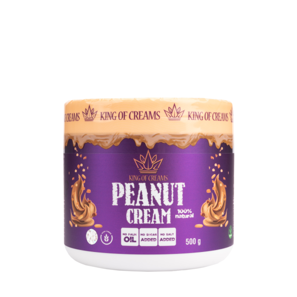 Žemės riešutų kremas King of Creams, 500 g